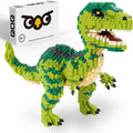 Jurassic Dinosaur Building Blocks Set Dinosaur Velociraptor Micro Mini Blocks Building Toys Dinosaur Model Decor Ideas Birthday Gifts for 8 9 10 11 12 13 14+ Year Old Boys Teens Adults