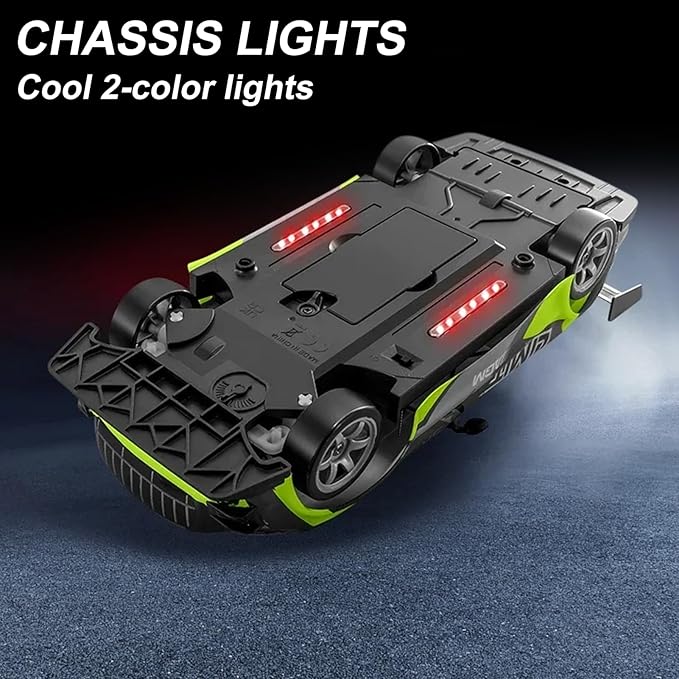 RC Drift Car 1:16 Scale Remote Control Vehicle for Drift and Race 2.4GHz 4WD High Speed 20+KM/H Racing Car with LED Lights Hobby RC Cars Toy Gifts for Teen Adults