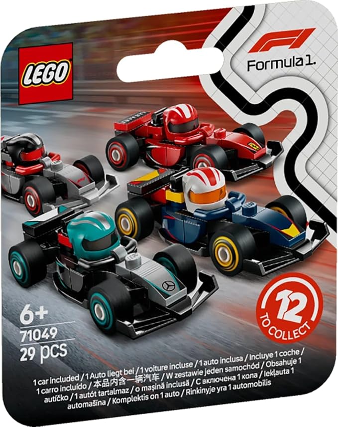 12-Pack F1 Race Cars - LEGO Collectibles