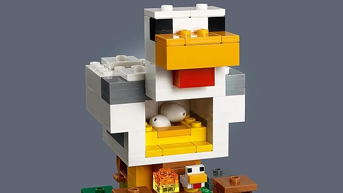 LEGO Minecraft The Chicken Coop 21140 Building Kit  84 months to 168 months(198 Pieces)