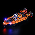LED Light Kit Compatible with Lego Rescue Hovercraft - Lighting Set for Technic 42120 Building Model (Model Set Not Included)