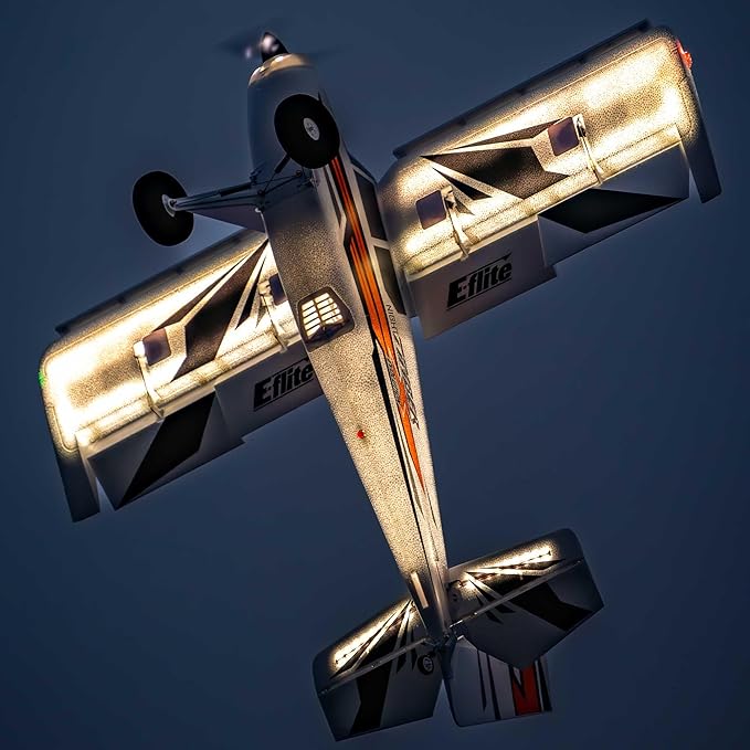 E-flite Night Timber X Evolution 1.2m BNF-Basic with AS3X and Safe Select EFL013850 RC Sport Airplanes