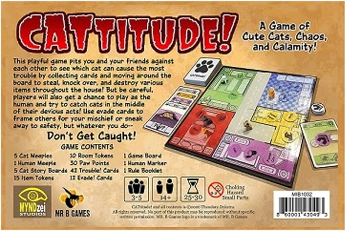 Cattitude! Board Game