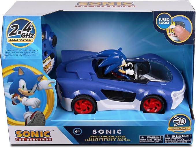 NKOK Sonic Racing CrossWorlds: Sonic the Hedgehog 2.4GHz RC