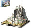 MOC Castle Architecture Mini Building Block Set with Light Compatible with Lego Ideas STEM Building The City Lord Set for Adult Film FansSTEM Christmas Birthday Gift Toy for Boy Kids 8-14 1680PCS