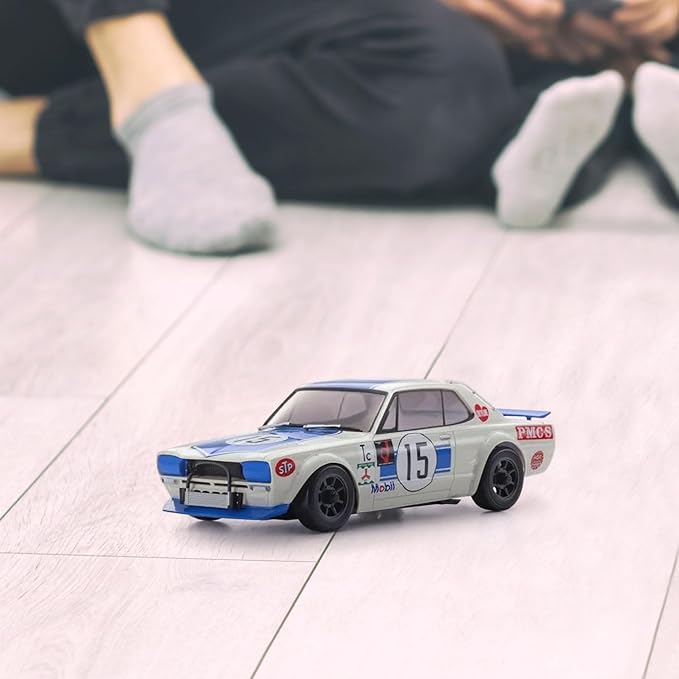 Kyosho America 32643BL Mini-Z Awd 1972 Nissan Skyline 2000gt-R Blue