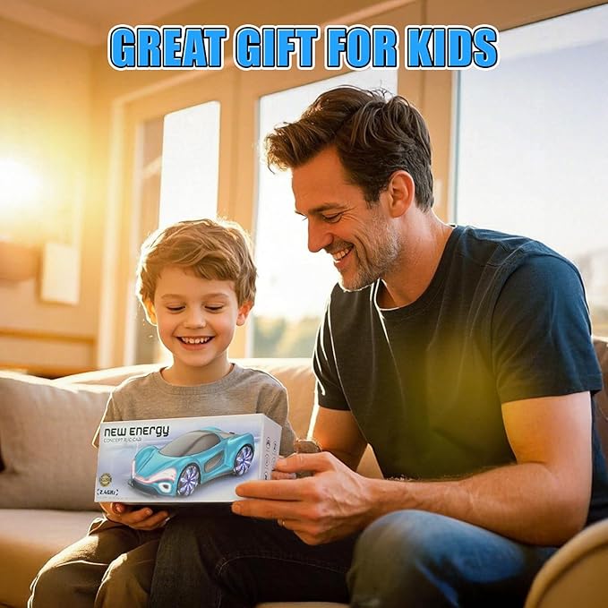 Remote Control CarRC Cars Boys Toys for 6 7 8 9 10 11 12 Year Old 2.4GHz 360° Rotate RC Cars with Cool Lights Music &amp Spray Effects Cool Birthday for Kids &amp Boys 6-12