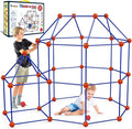 V-Opitos 180 Pack Fort Building Kits for Kids Age 4 5 6 7 8+ Years Old Creative STEM Building Toys for DIY Castles Tunnels Play Tent Ideal Christmas Birthday Gifts for Boys &amp Girls