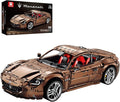 Reobrix Sports Car Building Blocks Set for Adults Remote Control 1:8 Racing Car Vehicle Toy Model Building Kit for Adult 11009 Creative Gifts for Boys Girls Adults 14+ (5480PCS)