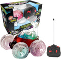 Mindscope Turbo Twisters RED 27 MHz Bright LED Light Up Stunt RC Remote Control Vehicle