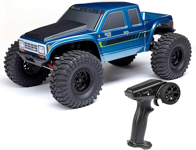 Axial RC Truck 1/10 SCX10 III Coyote 4X4 RTR Brushed Rock Crawler Blue AXI-2036T2 (Battery and Charger Not Included)