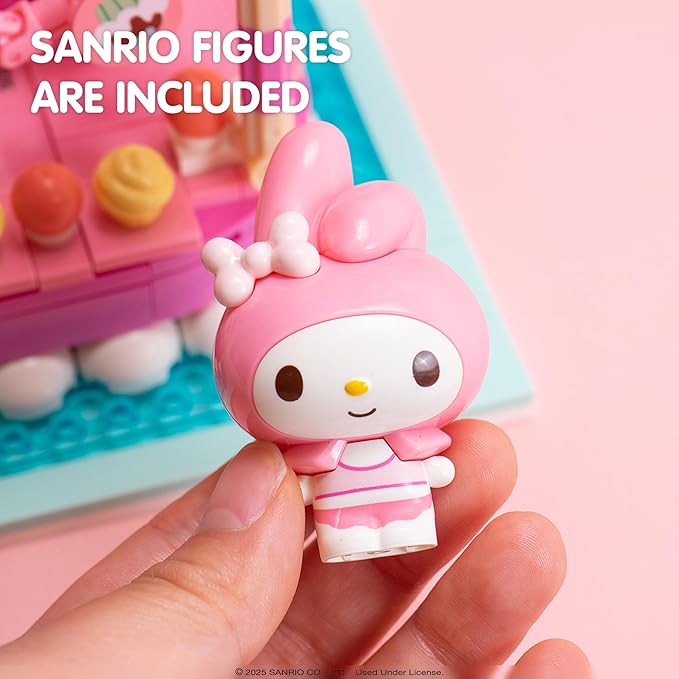 Hamee Sanrio Hello Kitty and Friends ‘Summer Wunderland’ Cute Water Theme Park Building Block Set Birthday Gift Party Favor Stress Relief Collectible Toy Compatible with Lego Block – My Melody