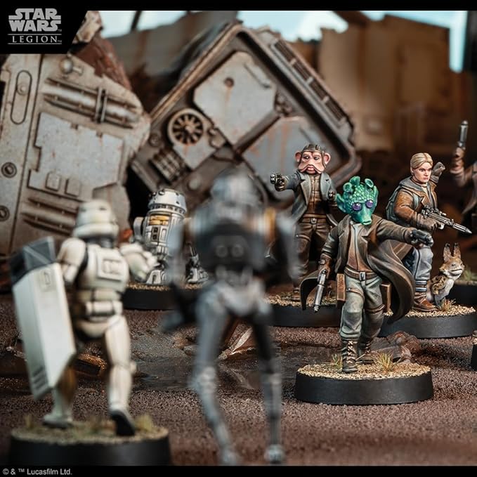 Star Wars: Legion Rebel Sleeper Cell Unit Expansion - Strike from The Shadows! Tabletop Miniatures Strategy Game Ages 14+ 2 Players 3 Hour Playtime Made by Atomic Mass Games