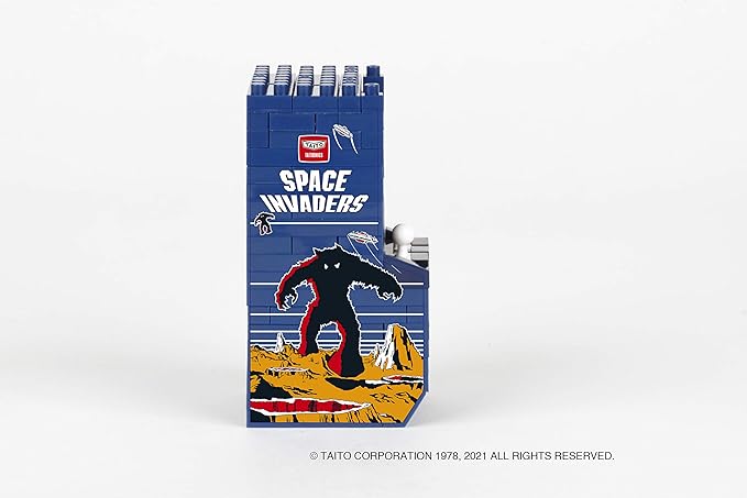 nanoblock - Space Invaders - Space Invaders Arcade Cabinet Character Collection Series Building Kit