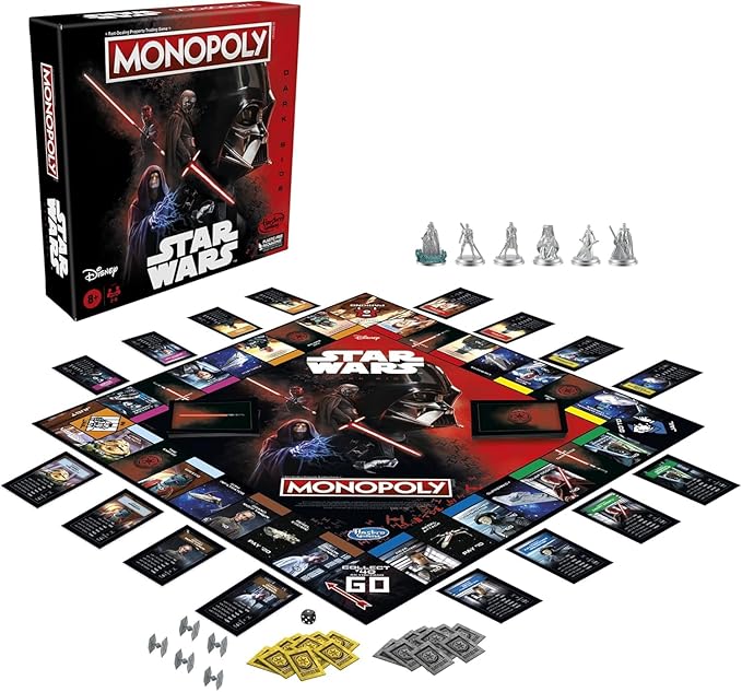 Dark Side Edition Board Game for Families and Kids Ages 8+ Gift Family Game Night