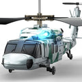 SYMA RC Military Helicopter S54H for Kids - One-Key Start/Landing Altitude Hold Upgraded Protection System 3.5 Channel Toy for Boys and Girls