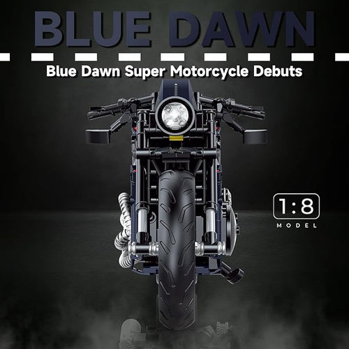 1:8 Motorcycle Building Blocks Toy Kit 623PCS for Adults and Motorcycle Enthusiasts Collectible Building Toy for Adults Birthday Gifts Build A Model Motorcycle