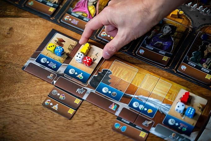 Renegade Game Studios: Scholars of the South Tigris Strategy Board Game Standalone Worker Placement 2-4 Players 60-90 Mins