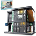 City Coffee House Architecture Building Blocks Set for Adults Street View Modern Cafe Shop Building Construction Toy with Light Christmas Birthday Gift for Kids Boys Girls 6-12 (581 PCS)