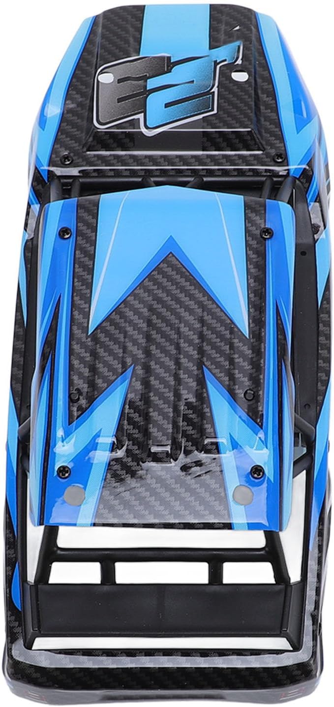 Alomejor 1/18 RC Car Body PVC Material Blue for Haiboxing 18859 18858 Stylish &amp Cool Design Easy Installation