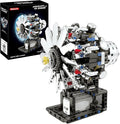 Turbojet Engine Building Set Aircraft Engine Model kit That Run Build Your Own Mini Aircraft Model Engine Kit with Motor STEM Mechanical Physical Science Educational Toys for Kids Adults (558 PCS)
