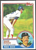 1983 Topps #498 Wade Boggs RC Rookie MLB Baseball Trading Card Boston Red Sox