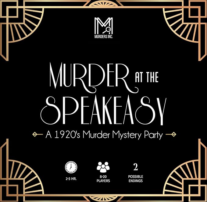 Murder at The Speakeasy Black
