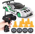 Liberty Imports RC Drift Car 1/24 2.4GHz 4WD Remote Control Sport Racing On-Road Vehicle with LED Light Batteries and Drift Tires (Style 2)