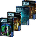EXIT: The Game 4-Pack Escape Room | Beginner Bundle | Haunted Roller Coaster Sunken Treasure Mysterious Museum House of Riddles | Family-Friendly Cooperative Game | 1- 4 Players Ages 10+