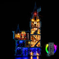 Upgraded Led Light Kit Compatible with Lego Hogwarts Castle The Main Tower Building Set RC Version Compatible with Lego 76454 (Model Not Included)