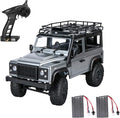 GoolRC MN 99s RC Car 1/12 Scale 4WD 2.4G Remote Control Car for and Adults RTR RC Crawler Off Road Truck for Land Rover Vehicle Models with 2 Batteries