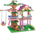 Tree House Building Set Compatible with Friends 504 PCS Forest House Building Kit Birthday Gift for Kids Girls Boys Age 6-12 Years（7652）