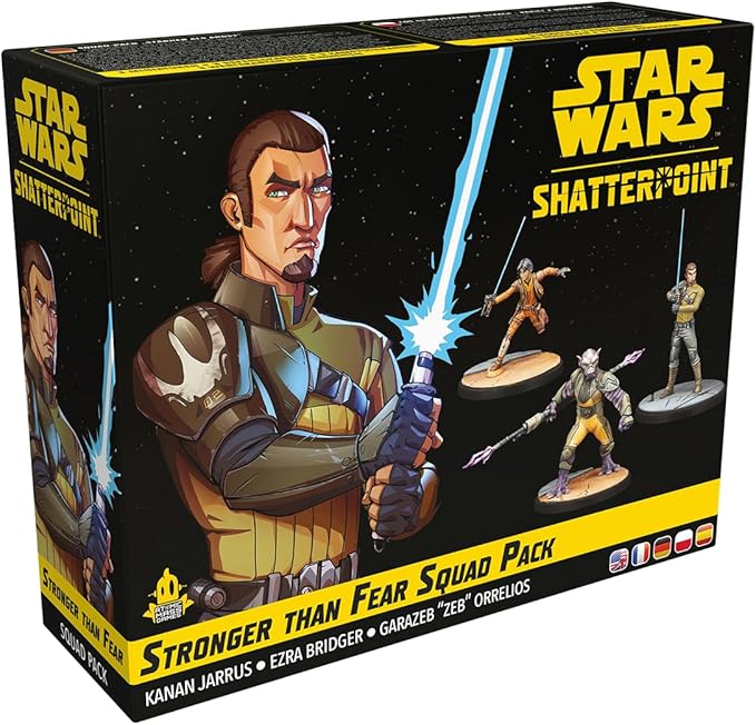 Atomic Mass Games Star Wars Shatterpoint Stronger Than Fear Squad Pack - Tabletop Miniatures Game Strategy Game for Kids and Adults Ages 14+ 2 Players 90 Minute Playtime Atomic Mass Games