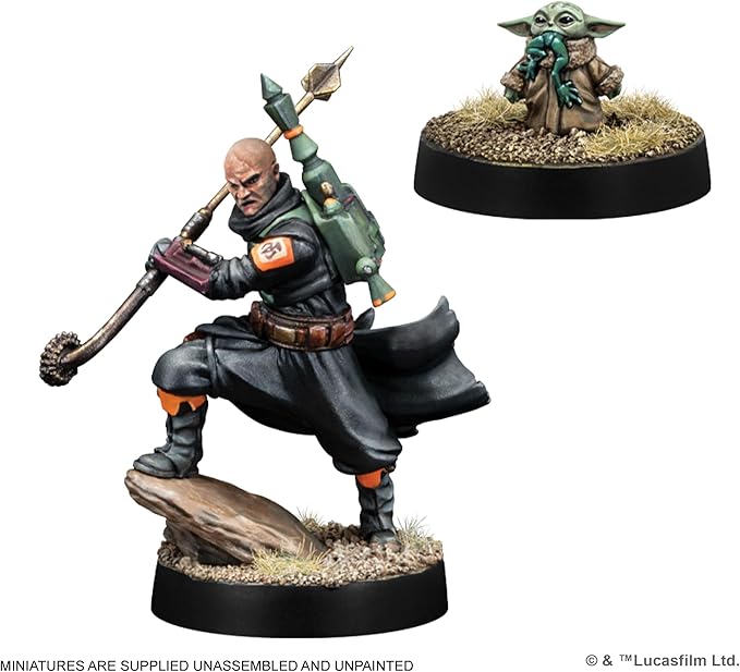 Asmodee Star Wars: Legion Outer Rim Outlaws Character Pack - Tabletop Miniatures Game Strategy Game for Kids and Adults Ages 14+ 2 Players 3 Hour Playtime