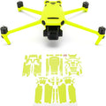 WRAPGRADE Full Skin Stickers for DJI Mavic 3 / Mavic 3 Classic (NEON YELLOW)