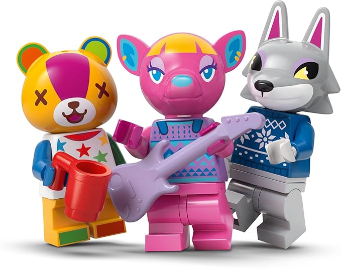 LEGO Animal Crossing Creative Houses: Seasons of Fun Building Toy - Pretend Play Set for Girls &amp Boys Ages 7+ - Create 2 Houses W/1 Set of Building Blocks for Kids - Gift Idea for Birthdays -7705