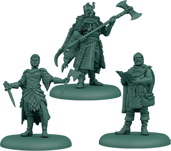 A Song of Ice and Fire Tabletop Miniatures Game House Greyjoy Starter Set - Rulers of The Iron Islands! Strategy Game for Adults Ages 14+ 2+ Players 45-60 Minute Playtime Made by CMON