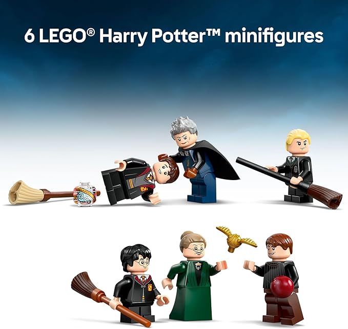 LEGO Harry Potter Hogwarts Castle: Flying Lessons Building Toy - Kids Wizard Toy for Boys and Girls Harry Potter Fans Ages 9+ - Gift Idea for Birthdays - 76447
