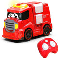 Remote Control Car for Toddlers 1-3 Fire Truck Toy for Ages 2-4 Lights &amp Sounds Emergency Cars Preschoolers Fire Engine for Boys &amp Girls
