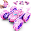 Remote Control Car 4WD 2.4GHz Fast RC Cars with Wheel Lights Toys for Age 3-12 Birthday Gifts Christmas Toys for 3-12 Year Olds Type-C Charging Rechargeable