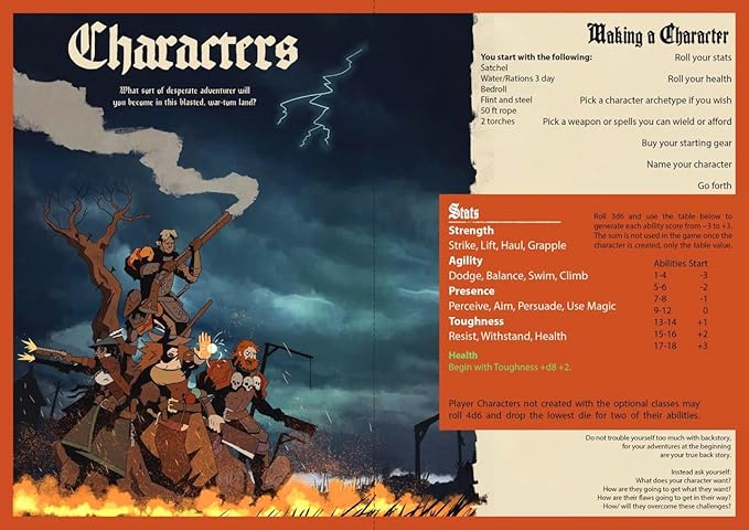 Free League Black Powder and Brimstone Core Rulebook – Grimdark Folk Horror TTRPG with Dark Magic &amp Chaos