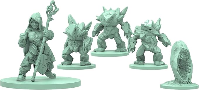 Steamforged Games GodTear: Eternal Glade Starter Set Board Game with 12 Detailed Miniatures Tabletop Combat Game (2 Players)