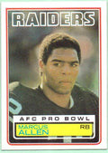 Marcus Allen 1983 Topps Rookie #294 - Los Angeles Raiders