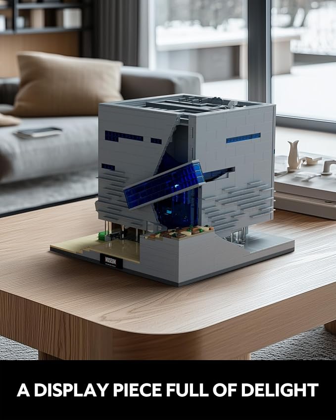 Nifeliz Museum of Nature and Science Building Set Gift Idea for Lovers of Museums Buildable Display Model Addition to The Modular Buildings Collection (3373 PCS NF10286)