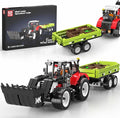 Mould King 24093 Farm Wheel Loader Building Sets 504+ Pieces Mini World City Series Construction Sets Farm Toys for Boy Age 8+