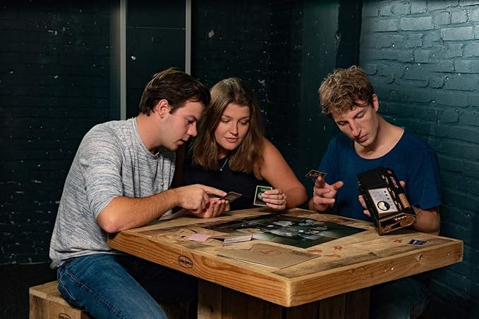 Escape Room The Game Version 2 - with 4 Thrilling Escape Rooms | Solve The Mystery Board Game for Adults and Teens