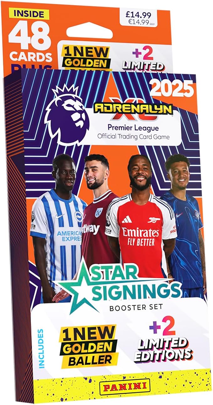 Premier League 2024-25 Adrenalyn XL Official Trading Cards - Star Signings
