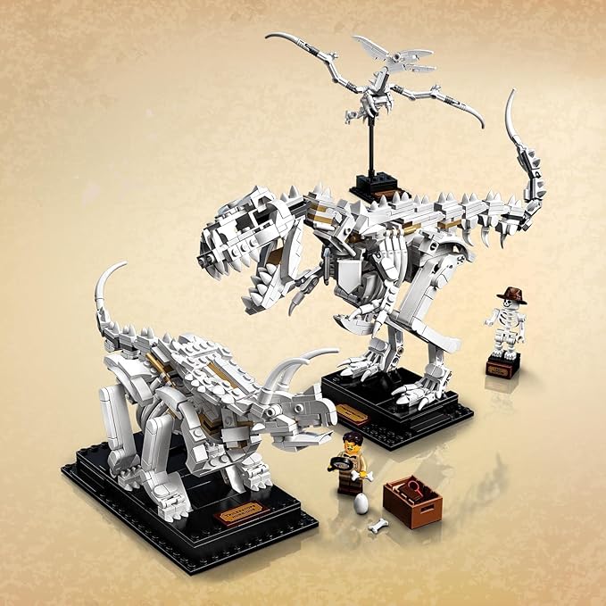 Lego Ideas Dinosaur Fossils Collector's Model 21320 Natural History Museum DisplayBuilding Toy
