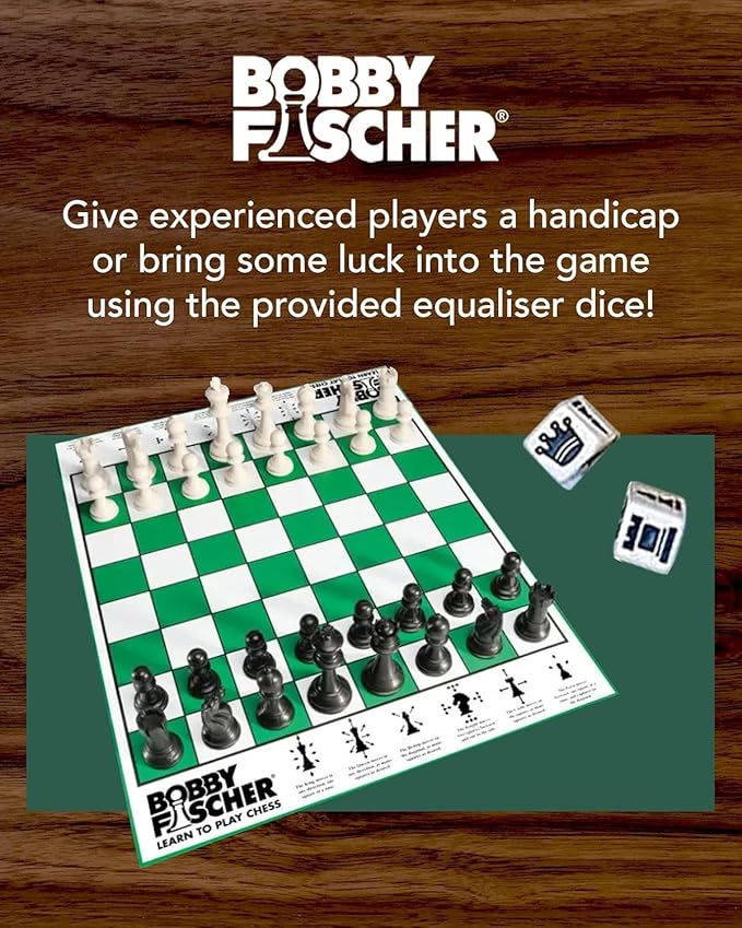 Bobby Fischer® Learn to Play Chess Set Board Game (12 Count)