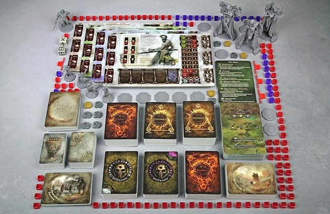 Tainted Grail The Fall of Avalon Board Game CORE BOX - Epic Story-Rich Survival &amp Exploration Arthurian &amp Celtic Mythology Ages 14+ 1-4 Players 2-3 Hour Playtime Made by Awaken Realms